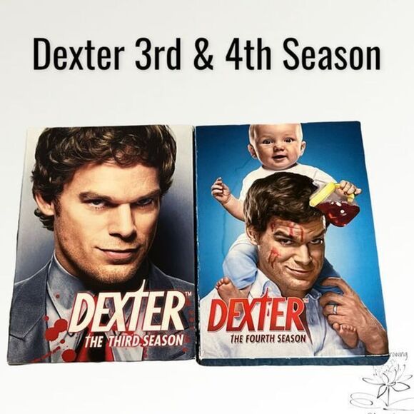 Dexter 3rd & 4th Season DVD Set - Michael C. Hall - Picture 1 of 9